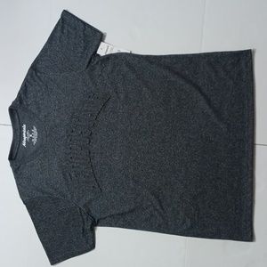 AEROPOSTALE TSHIRT LARGE BALCK MARLED